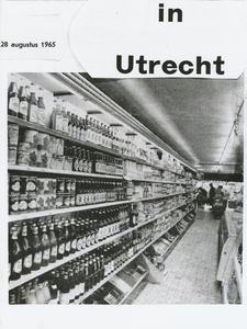 875336 Afbeelding van de voorzijde van een folder uitgegeven door de firma Broekman (Groenten en Fruit, St. ...